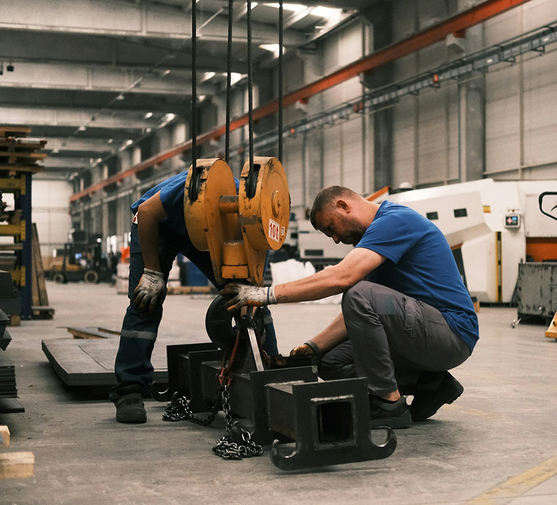 Processo de produção industrial